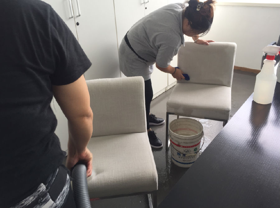 丰台区沙发清洗案例